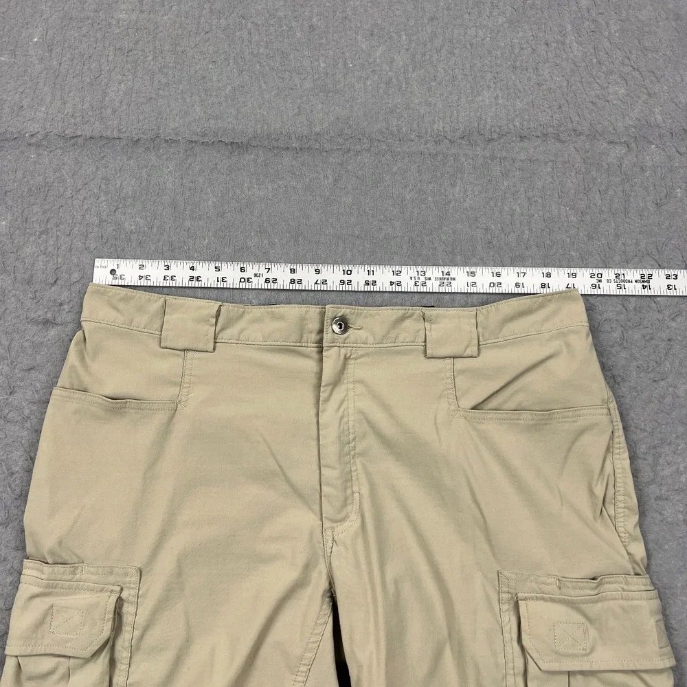 Duluth Pants Men's XLx32 Beige DuluthFlex Dry on the Fly Cargo Straight Gorpcore